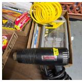 Heat Gun, Air Hose, and Chisels