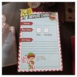 Elf Report Card 7 Packs Christmas