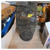 Metal Mesh Minnow Trap Fishing