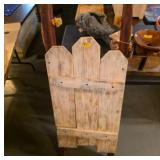 Decorative Wooden Country Decor Sled