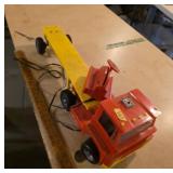 Vintage Toy Truck with Trailer Attachment Johnny