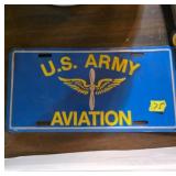 U.S. Army Aviation License Plate