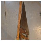 Hand Saw with Wooden Handle 26 inch blade