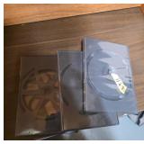 Empty Black Plastic Gaming Cases