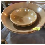 4 bowls Dinnerware by Bolta and Vollrath
