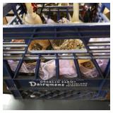Lot of bells and more with milk crate dairymens