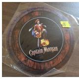 Captain Morgan Circular Metal Sign