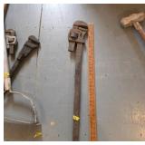 Vig Walworth 36ï¿½ï¿½ Pipe Wrench Original USA