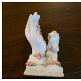Religious Ceramic Figure with Praying Hands