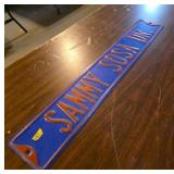 Metal Sign: Sammy Sosa Dr. 3 foot long heavy