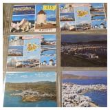 Vintage Lot of 12 Mykonos Island Spain 1980s