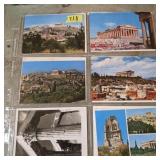 Lot of 12 Greece Postcards Parthenon+more