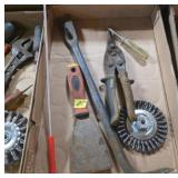 Hand Tools Including Pry Bars and More