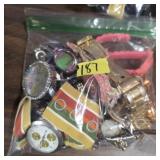 Bag of Watches and Bands Various Brands Untested
