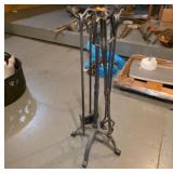 Wrought Iron Fireplace Tool Set