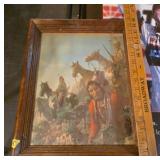 Framed Native American Artwork Print