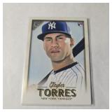 2017 TOPPS GALLERY NOTES BASEBALL #89 TORRES