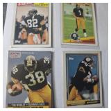 Lot of 4 Steelers Stallworth, Anderson, Woodson