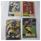 Lot of 4 Steelers Maddox, Stewart, Ward plus