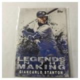 TOPPS LEGENDS IN THE MAKING BASEBALL GIANCARLO