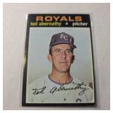 1971 Topps BASEBALL TED ABERNATHY
