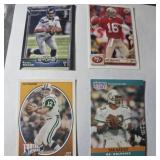 Lot of 4 NFL Qb Marino, Namath, Montana Plus
