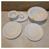 Parisian Slim White Dinnerware 6 piece