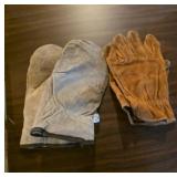 Two Pairs of Leather Gloves