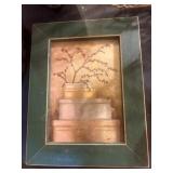 Framed Print of Berry-Themed Artwork