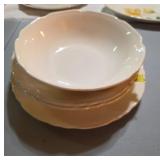 White Ceramic Bowls and Plates