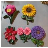 Home Interiors Floral Wall Hangings