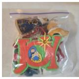 Christmas Decorations in Ziploc Bag