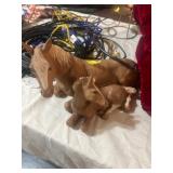 Ceramic Horse Figurines