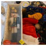 Nutcracker and Holiday Decor Lot