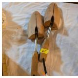 Adjustable Wooden Shoe Stretchers Lot of 2