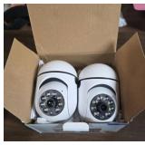 New Wifi Wireless Network Smart Cameras Lot of 2