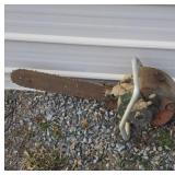 Vintage Homelite EZ Chainsaw