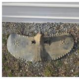 Leather Horse Saddle Studded Vintage