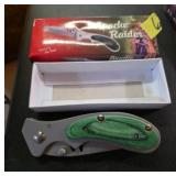 Apache Raider Folding Pocket Knife with Box