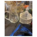 Decorative Glass and Metal Items