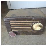 Vtg Silvertone Tube Radio Sears, Roebuck 1949