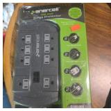 Enercell 2250-Joule Surge Protector New