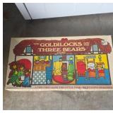 Vintage Goldilocks and the Three Bears Board Game