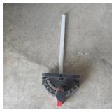 Miter Gauge With Adjustable Angle Scale
