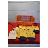 Storage Basket with Gloves
