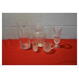Clear Glass and Crystal Lot