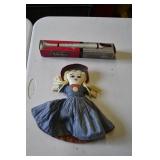 Vintage Flutophone and Changing Doll