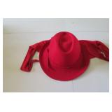 100% Wool Red Hat Society