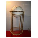 Cram;s Imperial World Globe on Metal Stand