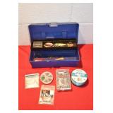 Tackle Box with Hooks and Weights